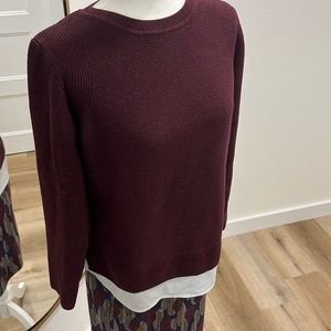 Wine/purple sweater